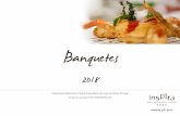 Banquetes -  · PDF file3 Café, Leite, Chá CASTELO BAIXA Água Inspira Café, Leite, Chá €6 por pessoa Água Inspira Sumo de Laranja Mini pastéis de nata & Mini Muffin