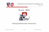 Brand - BMA - kfv- · PDF fileKreisfeuerwehrverband Ostallgäu Seite 1 KBR Markus Barnsteiner Kreisfeuerwehrverband Ostallgäu e.V. Gegr. 1994 Brand - BMA