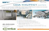 CEIA THS/PH21 series - siekmann-iv.de · PDF ceia behÄlt sich das recht zu jeder zeit Änderungen an den modellen (eionschliesslich programmierung), zubehÖr und optionen, den preisen