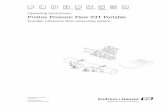 Proline Prosonic Flow 93T - 신아시스템 FLOW93T manual e… · Proline Prosonic Flow 93T Portable Portable ultrasonic flow measuring system. Proline Prosonic Flow 93T Portable