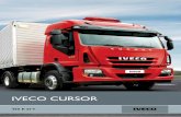 IVECO  · PDF fileMotor Iveco FPT Cursor 8 6 cilindros em linha, 4 válvulas por cilindro, comando no cabeçote, ciclo diesel, 4 tempos, injeção direta, com turbo