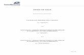 DEED OF SALE - Landhouse |  · PDF file5.1 By signing this Deed of Sale at the end thereof, ... acceptance of its offer prior to expiry of the confirmation period