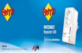 FRITZ!DECT Repeater 100 - AVM Deutschland · PDF fileSicherheit FRITZ!DECT Repeater 100 ist für die Verwendung in Gebäuden vorgesehen. FRITZ!DECT Repeater 100 ist für den Betrieb