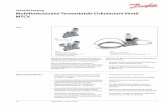 Tehnički katalog Multifunkcionalni Termostatski ...heating.danfoss.com/PCMPDF/VD57Y645_MTCV.pdf · Tehnički katalog Multifunkcionalni termostatski cirkulacioni ventil MTCV Funkcija