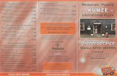 AH-Karte aussen - restaurant-kunze.derestaurant-kunze.de/Kunze_AH-Karte.pdf · KUNZE - Pizza - 42. Pizza Quanni mit Thunfisch, Paprika, Champignons, Zwiebeln, Quark.... 43. Pizza