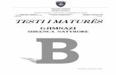 Gjimnazi Natyror B Qershor - Testi i Matures 2016testimatures.com/wp-content/uploads/2013/05/Gjimnazi-Natyror-B... · GJIMNAZI NATYROR 1 Emri dhe mbiemri i nxënësit ... njeriu ushtron