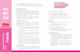 Foamular Uso General para pdf en Español - Owens · PDF fileLimitaciones Descripción Aplicaciones FOAMULAR® es un aislamiento térmico de es-puma rígida de poliestireno extruido