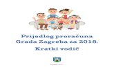 Prijedlog proračuna Grada Zagreba za 2018. Kratki vodič 2018/Vodic... · NaKladNiK Grad Zagreb, Trg S. Radića 1, Zagreb Za NaKladNiKa Gradski ured za financije Grada Zagreba Priredio