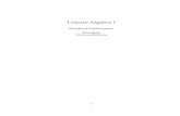 Lineare Algebra I - minet.uni-jena.de · PDF fileInhaltsverzeichnis 1 Grundbegriﬀe der Logik 3 2 Grundbegriﬀe der Mengenlehre 4 3 Relationen und Funktionen 8 4 Algebraische Grundbegriﬀe