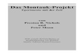 1 Das Montauk-Projekt - VieleWelten.atvielewelten.at/pdf/preston nichols peter moon.pdf · 1 Das Montauk-Projekt Eperimente mit der Zeit von Preston B. Nichols und Peter Moon PDF