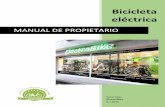 Bicicleta eléctrica - electrobike.com.mxelectrobike.com.mx/manuales/Manual_del_propietario_general.pdf · 4 La bicicleta eléctrica y sus accesorios Te mostramos uno de nuestros