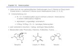 Kapitel 15: Heterozyklen · PDF file15.6 weitere Purin-Derivate. Theophyllin (Naturstoff im Tee): •bronchodilatorische Eigenschaften Æseit 1940 in der Therapie für Asthma