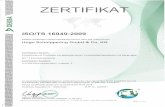 schnippering.deschnippering.de/download/TS16949.pdf · EKRA DEK EKRA > DEKRA ZERTIFIKAT RA DE DEKRA DEKRA KRA ISO/TS 16949:2009 DEKRA KRA > DEK DEKRA Certification GmbH bescheinigt