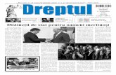 Distincţii de stat pentru oameni merituoşi - uspee.mduspee.md/wp-content/uploads/2016/10/Ziarul_Dreptul_47.pdf · Guvernul a aprobat bugetul de stat al Moldovei pe anul 2010 cu