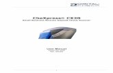 CheXpress CX30 User Guide - Associated Bank · PDF fileCheXpress CX30 . Small Business Remote Deposit Check Scanner . User Manual . September 2009 . Rev. 091509. 1