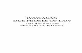 WAWASAN DUE PROSES OF LAW - repository.unhas.ac.idrepository.unhas.ac.id/bitstream/handle/123456789/7179/Wawasan... · ... Paradigma Hukum Indonesia Perspektif Sejarah, Makalah ...