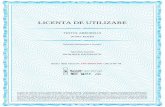 LICENTA DE UTILIZARE - · PDF fileLICENTA DE UTILIZARE TESTUL ARBORELUI (KARL KOCH) Institutia detinatoare a licentei Specialist licentiat ROXANA PATRASCU Seria / data emiterii: MN-00001580