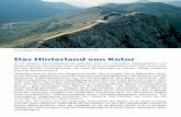 142 Das Hinterland von Kotor - Michael Müller Verlag · PDF fileDas Hinterland von Kotor 143 Das Hinterland von Kotor Anfahrt In Kotor biegt man auf dem Weg zum Verbindungstunnel