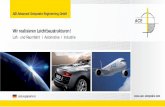 Luft- und Raumfahrt I Automotive I ... - ace-composite.deace-composite.de/fileadmin/pdf/1307_ACE Leistungen_DE.pdf · ACE Advanced Composite Engineering GmbH Mit über 30 Jahren Erfahrung