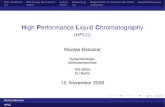 High Performance Liquid Chromatography - (HPLC)page.mi.fu-berlin.de/balcazar/seminare/...HPLC_Nicolas_Balcazar.pdf · Was ist HPLC? Was ist das Besondere? Aufbau Auswertung Möglichkeiten
