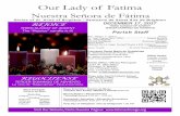 Our Lady of Fatimafatimachicago.org/wp-content/uploads/2017/12/TA_03_ 12_17_2017_M… · Our Lady of Fatima Nuestra Señora de Fátima ... Misas para la Novena de Nuestra Señora