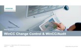 WinCC V7.3 WinCC Change Control & WinCC/Audit - w5.siemens · PDF fileWinCC Change Control & WinCC/Audit WinCC V7.3 © Siemens, s.r.o., Digital Factory 2015 Všechnaprávavyhrazena.