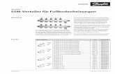 Datenblatt SSM-Verteiler für Fußbodenheizungenheating.danfoss.com/PCMPDF/SSM-manifold_VDUDW203.pdf · SSM-Verteiler für Fußbodenheizungen Anwendung Der SSM-Verteiler wird zur