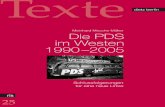 im Westen Wahlbeteiligungen der PDS in den …edoc.vifapol.de/opus/volltexte/2009/830/pdf/Texte_25.pdf · Meinhard Meuche-Mäker Die PDS im Westen 1990–2005 Schlussfolgerungen für