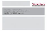 Kurzanleitung „Simba Software für Einsteiger“ (Erste Schritte) · PDF fileKurzanleitung „Simba Software für Einsteiger“ (Erste Schritte) 4 © 2016 Simba Computer Systeme