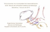 TR de donante vivo incompatible tras desensibilización ...socane.cat/nefrologia2013/pdf/ponencias/mesa3/2_DS_Catalana_Nefro... · Planteamiento a partir enero 2012… Individualizamos