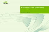 NVIDIA GeForce Experienceinternational.download.nvidia.com/GFE/User-Guides/GeForce... · NVIDIA GeForce Experience DU-05620-001_v02 | 2 Bölüm 01 : NVIDIA GeForce Experience Kullanıcı
