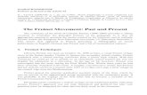 The Freinet Movement: Past and Present · PDF file2 In October 1924 Freinet introduced the technique of Learning Printing Technique. This meant that the children used a printing press