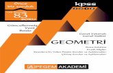 4. 2018 KPSS Geometri Konu Anlatımlı - pegem.net 1 - TANITIM(46).pdf · Geometrİk Kavramlar ve Doğruda Açılar GEOMETRİK KAVRAMLAR DOĞRUDA AÇILAR ÜÇGENLER Yıllara Göre