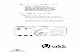 Manual de Instalación y Uso - orkli.com domotico fugas agua.pdf · Manual de uso 3.1. Descripción El Detector de Fugas de Agua es un producto diseñado para el ámbito doméstico