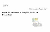 Ghid de utilizare a EasyMP Multi PC Projectiondownload.epson-europe.com/pub/download/3281/epson328124eu.pdf · Modificaţi fluent prezentatorii folosind funcţia de glisare şi fixare