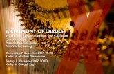 A CEREMONY OF CAROLS -  · PDF fileA CEREMONY OF CAROLS Werke von Benjamin Britten und Carl Rütti Chor XANG Zug Praxedis Hug-Rütti, Harfe Peter Werlen, Leitung Donnerstag, 7