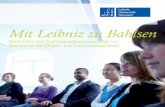 Mit Leibniz zu Bahlsen - zfsk.uni- · PDF fileMit Leibniz zu Bahlsen ist ein Programm des Career Service der Leibniz Universität Hannover. Das Rückgrat bildet seit den Anfängen
