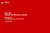 Red Hat Satisfy All Business Needs - IBM - United States · PDF fileRed Hat Satisfy All Business Needs ... Red Hat Certified Architects ... #2 - Red Hat adds the engineering required