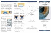 Ventajas de QLP sobre QP Queratoplastia  · PDF fileLa cirugía de trasplante corneano es un procedimiento ambulato-rio que se hace con el paciente acostado mirando hacia arriba