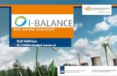 I-Balance - energiekaart.netenergiekaart.net/wp-content/uploads/2017/05/i-balance-een-eerste... · I-Balance gaat 1. Balanceren van productie en consumptie van energie 2. Balanceren
