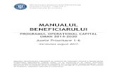 Manualul Beneficiarului FINAL august 2017 - fonduri-ue.ro · PDF fileManualul beneficiarului reprezintă un material de informare tehnică a beneficiarilor Programului Operațional