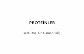PROTEİNLER - Muhendislikmuhendis.kafkas.edu.tr/doc/personel-dosyalari/proteinler-4905.pdf · Protein Yaplsl Proteinler 4 düzeyde organize olurlar Primer yapl, diiz lineer biçimde