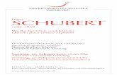 Schubert – Werke für Chor und  · PDF fileDIVERTIMENTO VOCALE FREIBURG Franz 1797–1828 Werke für Chor und Klavier Œuvres pour chœur et piano Schubert Divertimento voCale