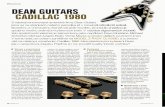 Recenze DEANGUITARS CADILLAC 1980 - music-store.cz · PDF filetéto společnosti nalezneme takové ikony, jako například: Dave Mustaine, Michael Schenker, Michael Angelo Batio, Vinnie
