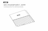 My Passport SSD - wdc.com · PDF file1 Об этом накопителе Представляем портативный накопитель My Passport™ SSD. Этот изящный