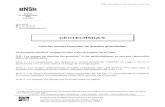 BNSR-Géotechnique-Normes par thèmes 10- · PDF fileXP CEN ISO/TS 17892-5 (P 94-512-5) (E) 08/05 Reconnaissance et essais géotechniques. Essai de sol au laboratoire