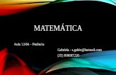 MATEMÁTICA -   · PDF fileBlog:   is Números Inteiros (Z) N13meros Racionais (q) Números Reais (R) Números Complexos (C) an=a.a.a