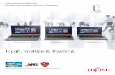 Fujitsu E Series Brochure FA2.ai - Fujitsu · PDF fileBearing the marks of Fujitsu’s new brand design philosophy - the Fujitsu Slim LIFEBOOK E Series raises the standards of business