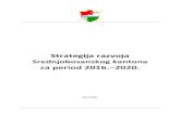 Strategija razvoja - Home - IPR - · PDF fileSWOT elementi Srednjobosanskog kantona ..... 30 Tabela 18. Pokazatelji utjecaja za prvi strateški cilj ..... 35 ... Kreševo, Novi Travnik,