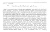 Muzicieni români în texte şi documente Fondul Constantin ... · PDF filedin lexiconul Muzicieni din România, vol. VIII, ... rămaşi acasă, din cauza „cortinei de fier” instituite